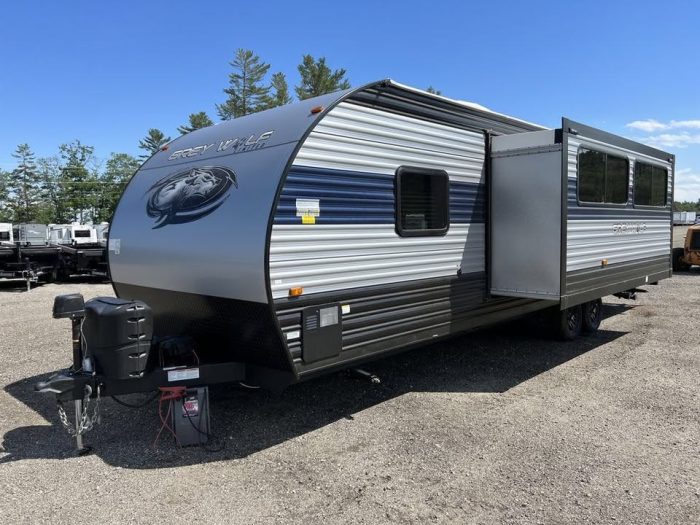 ROULOTTE FOREST RIVER CHEROKEE GREY WOLF LIMITED 27DBH 2022