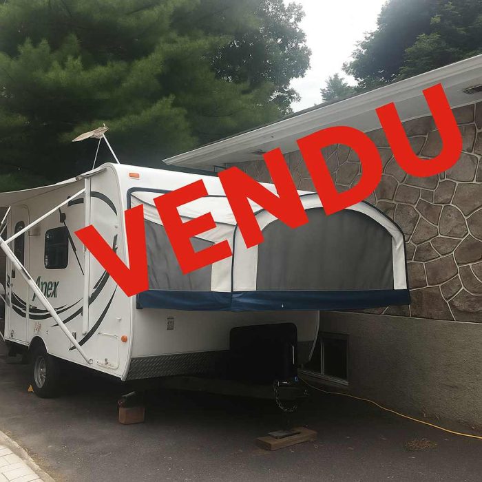 ROULOTTE HYBRIDE 19 PIEDS COACHMEN APEX 151RB 2013 COUCHE 6-8